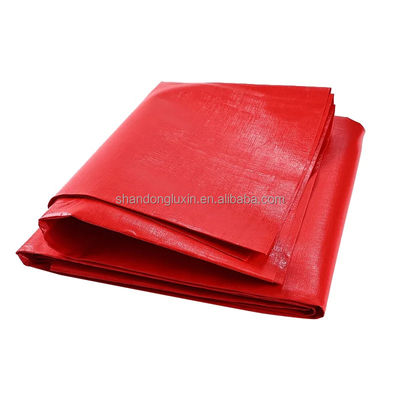 500D-1500D Nombre de fils Tente en bâche revêtue en PE pour une protection imperméable