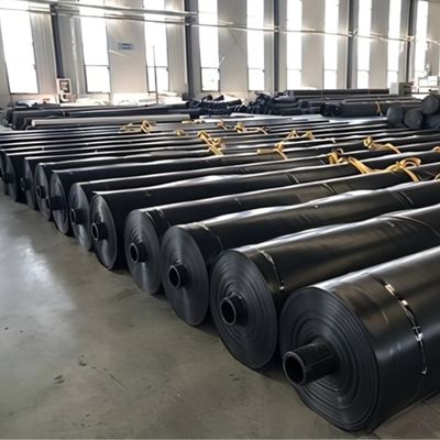 Polyethylène à haute densité HDPE géomembranes lisses pour étang de poisson EVA pour l'aquaculture