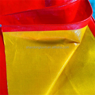 Blanc Jaune PVC Tarpaulin imperméable à la pluie imperméable au soleil avec une large application