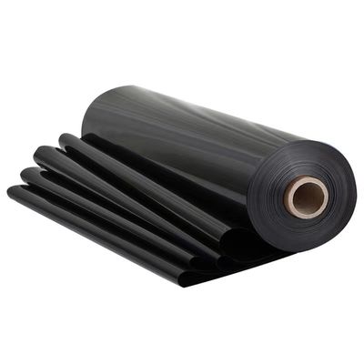 0.5mm HDPE Black Dam Liner Surface doublée lisse pour les réservoirs de stockage d'eau 1 mm d'épaisseur