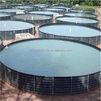1m-8m Largeur HDPE Geomembrane Liner pour la piscine de la ferme de poissons capacité de solution de projet