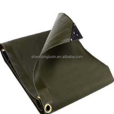 Tissu en PVC revêtu durable pour le couvercle de bateau