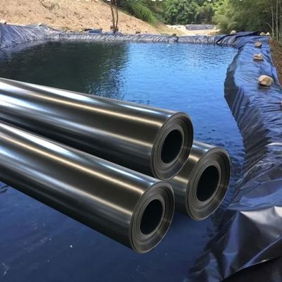 Géomembranes lisses de 2 mm, parfaites pour les bassins d'oxydation, les fosses septiques et les digesteurs de biogaz