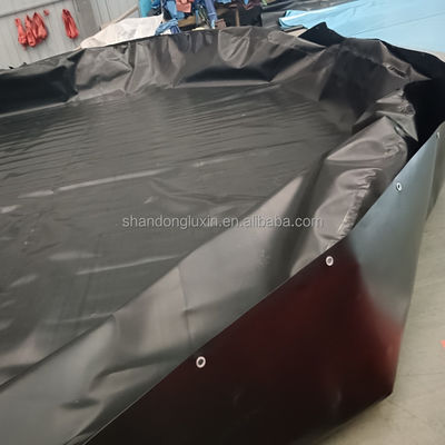 0.5mm HDPE feuille de revêtement de géomembrane pour étang d'élevage de poissons facile à installer et à entretenir