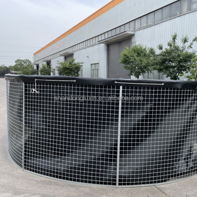 0.5mm HDPE feuille de revêtement de géomembrane pour étang d'élevage de poissons facile à installer et à entretenir