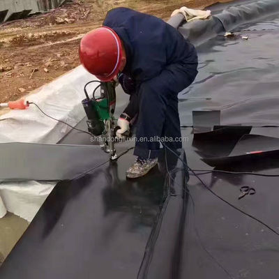 Design industriel de type géomembrane HDPE 0,5 mm 1 mm 1,5 mm 2 mm étanche à l'eau
