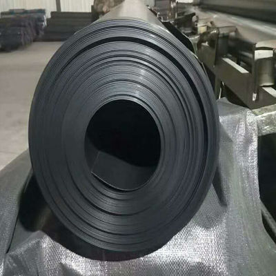 Géomembrane en HDPE noir de 1 mm et 2 mm pour revêtements d'étangs agricoles, biodigesteurs et décharges
