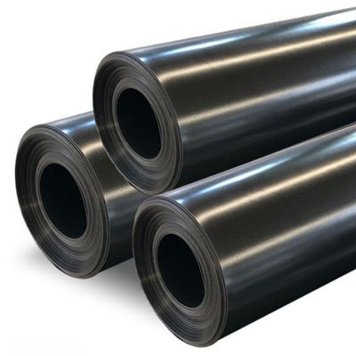 Liner d'étang de poisson en HDPE noir 80mil 2mm Conçu pour les digesteurs de biogaz et les étangs de résidus