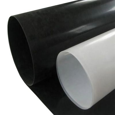 30 mil 60 mil 1 mm HDPE Géomembranes noires et brillantes pour les réservoirs d'eau