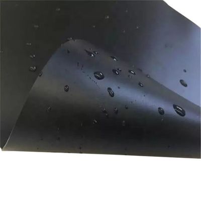30 mil 60 mil 1 mm HDPE Géomembranes noires et brillantes pour les réservoirs d'eau