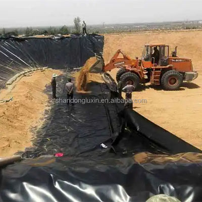 50-100m Longueur Geomembrane pour l'aquaculture Poisson d'épaisseur 1 mm