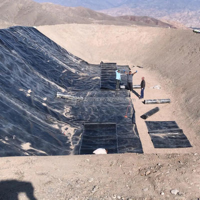 50-100m Longueur Geomembrane pour l'aquaculture Poisson d'épaisseur 1 mm