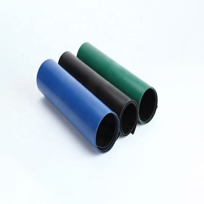 Geomembrane lisse en HDPE pour l'aquaculture Liner d'étang de poisson en 0,3 mm 0,5 mm 0,8 mm épaisseur