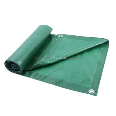 Tissu de bâche imperméable revêtu de PVC pour le couvercle de camion en vrac