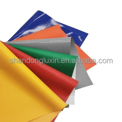 Tente de couverture pour camions à carreaux en PVC de poids moyen 510-650gm Meilleur et plus durable