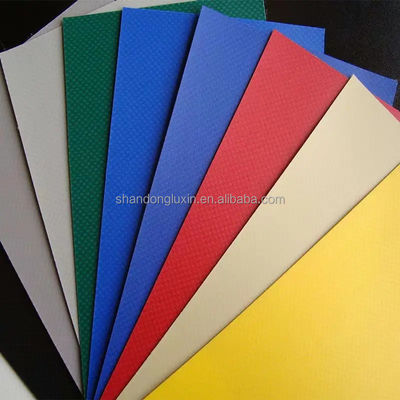 Couche de toile de PVC super lourd, bâches de vinyle avec capacité d'impression de logo