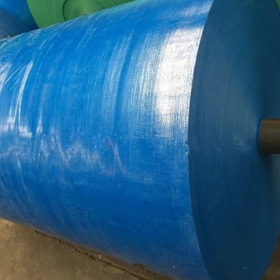Résistant au feu Étarpe bleue en PE légère à bandes pour revêtement industriel résistant