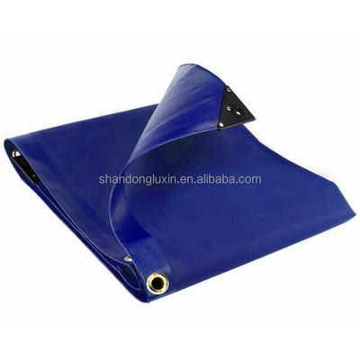 280-960gm style à carreaux durable étanche à l'eau bâches en plastique feuille pour camion camion camion