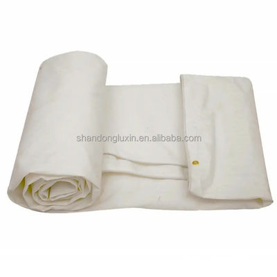 Tissus en tissu revêtu en PE, bâches de toile, bâches tissées pour les auvents