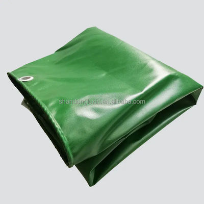 Tissu en PVC revêtu Polyester rouleaux de bâches pour auvents extérieurs et couvertures de camions Bon