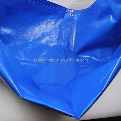 500D-1500D Nombre de fils Tissus de toile revêtu de PE avec protection UV pour les besoins lourds