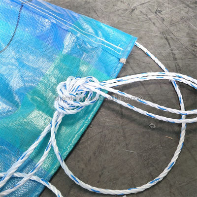 Couverture en LDPE couvrant les bâches de bâches en HDPE pour la protection solaire et pluviale des matériaux industriels