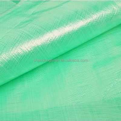 180 gsm Polyéthylène PE Tarpaulin vert résistant à la poussière résistant à l'eau résistant à la pluie résistant à l'humidité Tente