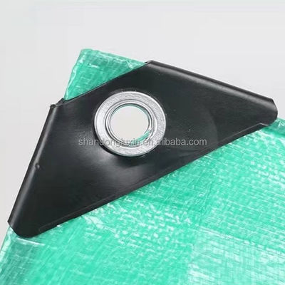 Tissus en plastique poly-PE résistant aux rayons UV pour rouleaux de bâches renforcés