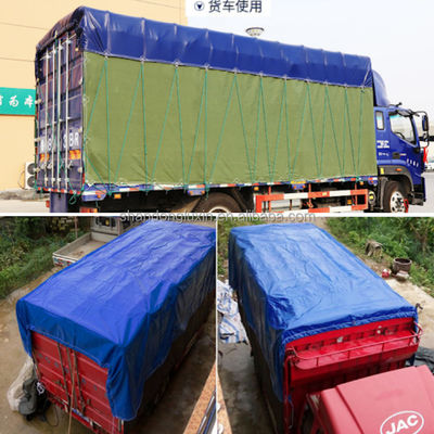 Couvertures de camions et de entrepôts imperméables HDPE tissage avec laminage en LDPE Tarpaulin PE