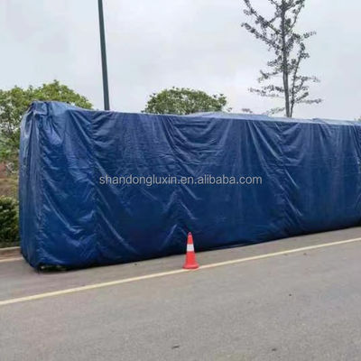 Couvertures de camions et de entrepôts imperméables HDPE tissage avec laminage en LDPE Tarpaulin PE