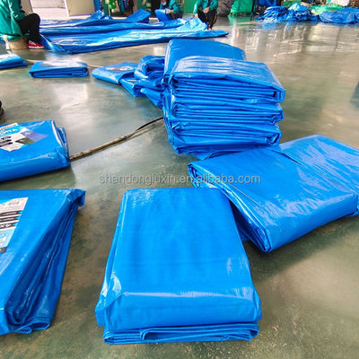 Couverture de camion imperméable à l'eau 100% de bâton en PE imprimé pour couverture de fret dans les pays africains